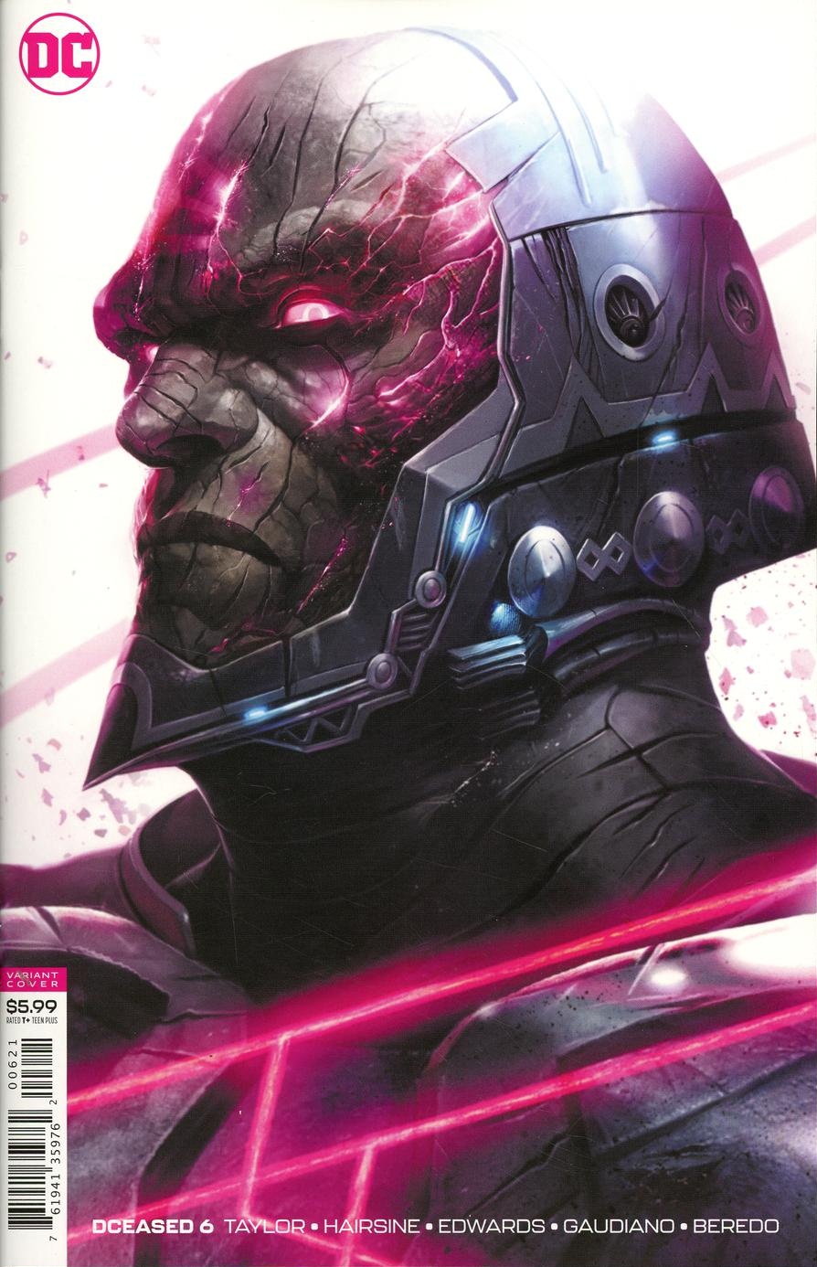 DCeased #6 Cover B Variant Francesco Mattina Card Stock Cover