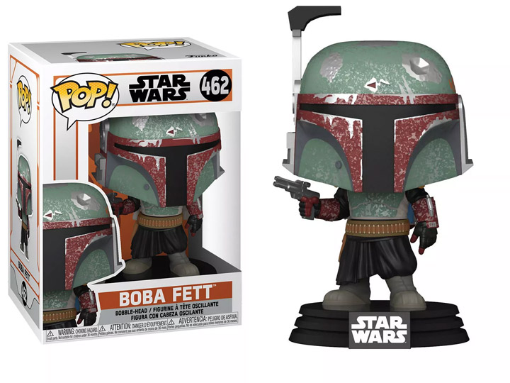 Фігурка-башкотряс Funko Боба Фетт Мандалорець | Funko Pop Boba Fett - The Mandalorian