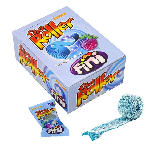 Жевательная конфета Fini Roller Ежевика
