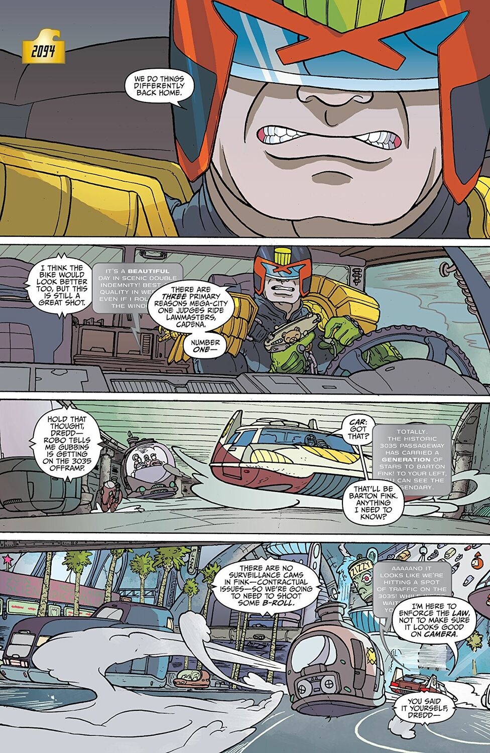 Judge Dredd. Mega-City Two. City of Courts TPB