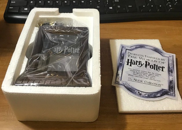 Кулон Маховик Времени с демонстрационной шкатулкой Гарри Поттер | Time-Turner Harry Potter