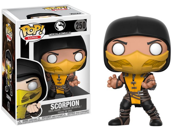 Фигурка Funko Скорпион Смертельная битва Икс | Scorpion Mortal Kombat X