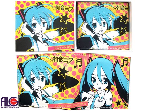 miku hatsune бумажник