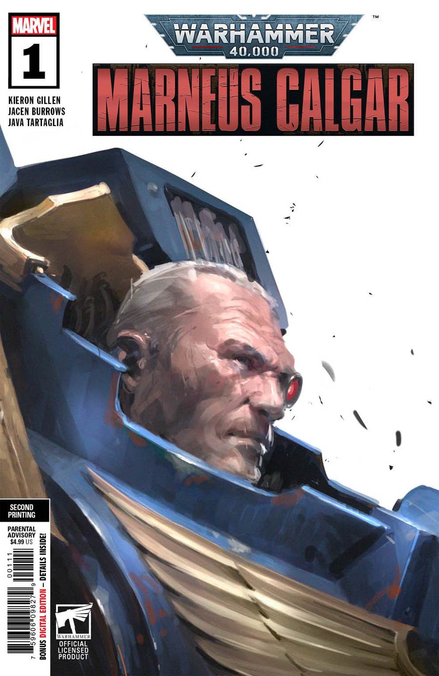 Warhammer 40000. Marneus Calgar #1 Cover E 2nd Ptg Variant Cover