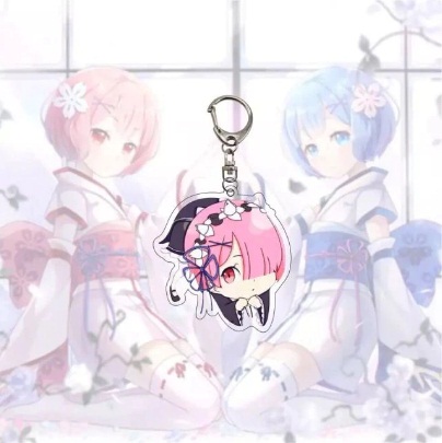 Акриловый брелок Re:Zero