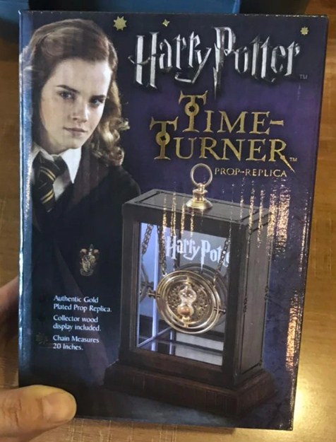 Кулон Маховик Времени с демонстрационной шкатулкой Гарри Поттер | Time-Turner Harry Potter