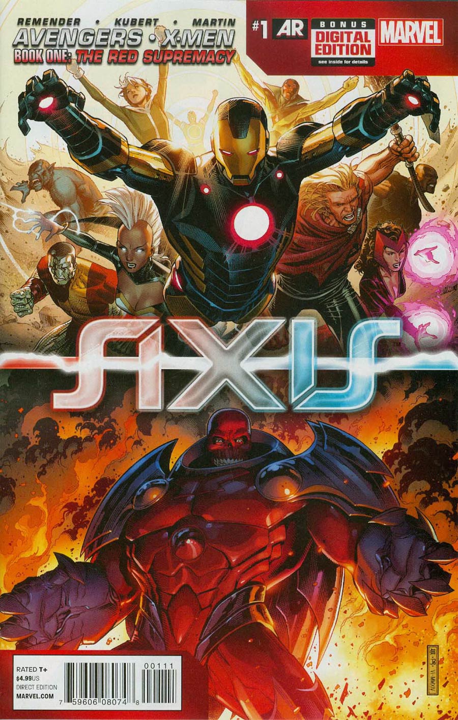 Avengers/X-Men. AXIS #1 Cover A Regular Jim Cheung Cover