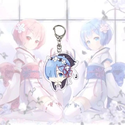 Акриловый брелок Re:Zero
