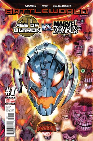 Age Of Ultron vs. Marvel Zombies #1 Cover A Regular Carlos Pacheco Cover (Secret Wars Battleworld Tie-In)