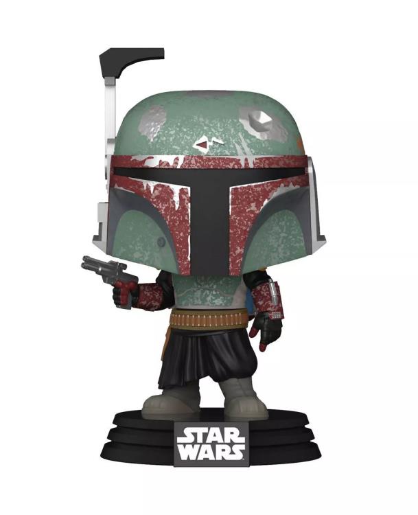Фігурка-башкотряс Funko Боба Фетт Мандалорець | Funko Pop Boba Fett - The Mandalorian