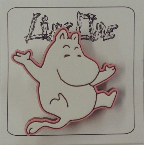 Деревянный значок Муми-тролль | Moomintroll