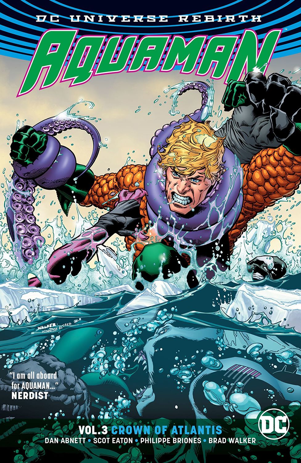 DC Universe Rebirth. Aquaman. Vol. 3: Crown of Atlantis TPB