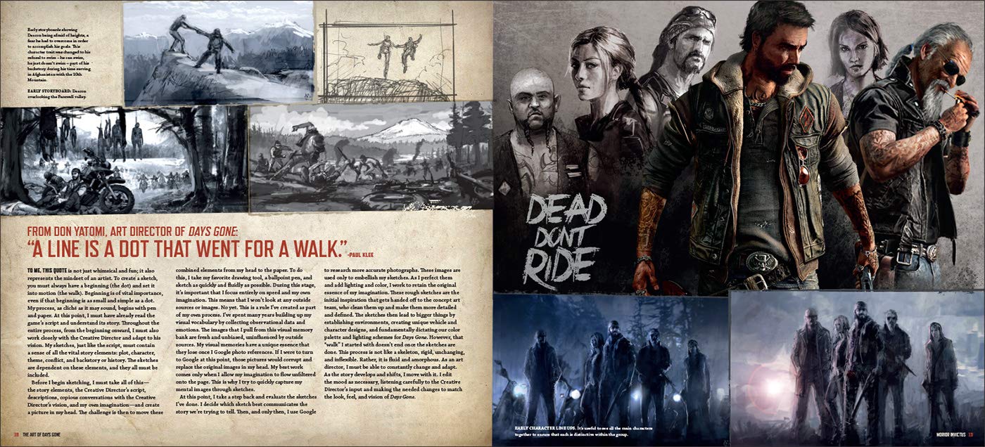 The Art of Days Gone HC