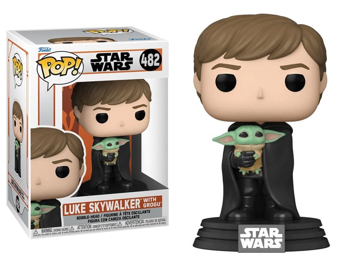 Pop! Star Wars: The Mandalorian - Luke Skywalker with Grogu