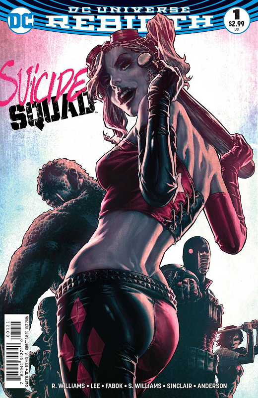 DC Universe Rebirth. Suicide Squad #1 Cover D Variant Lee Bermejo Cover