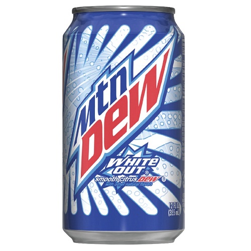 Mountain Dew White Out Цитрус (Банка 355 мл)