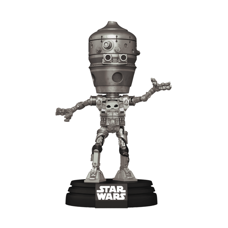 Funko Pop! Deluxe Lights and Sounds IG-12 with Grogu #720