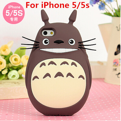 Чехол для iPhone 5/5S Totoro Коричневый