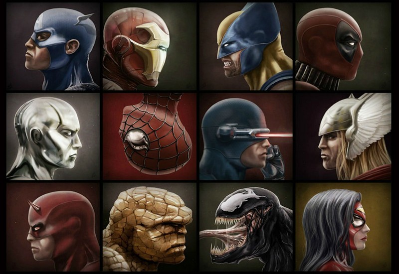 Постер Marvel
