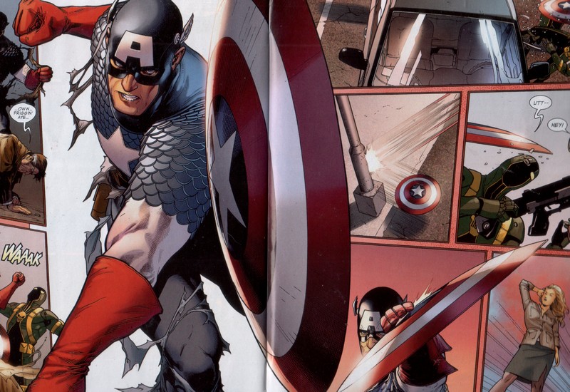 Постер Captain America