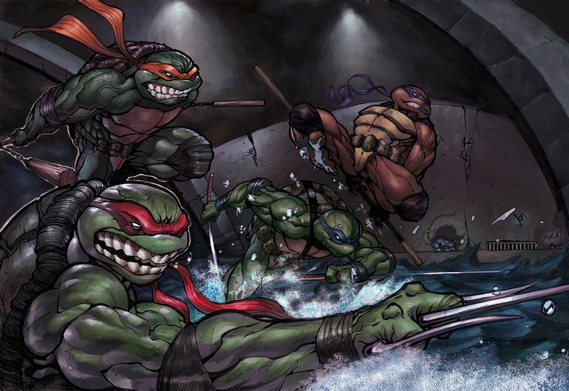 Постер TMNT