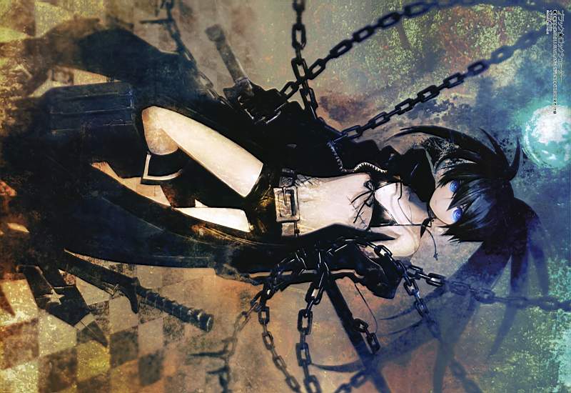 Постер black rock shooter