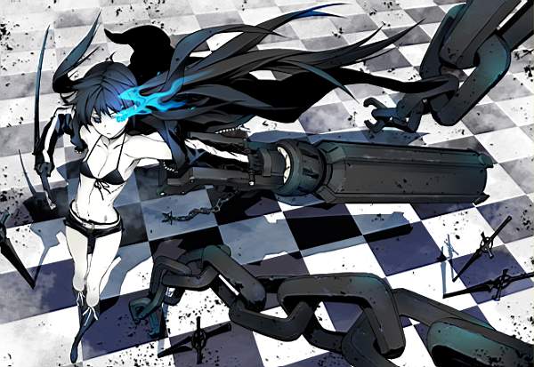 Постер black rock shooter