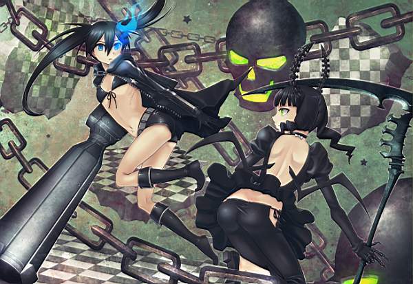 Постер black rock shooter