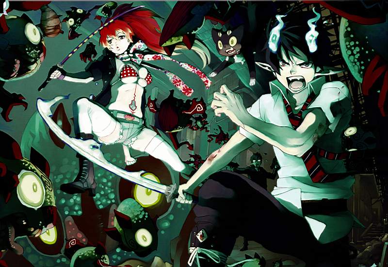 Постер Ao no exorcist 6