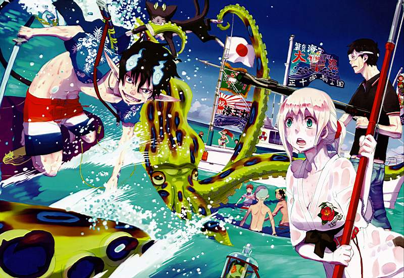 Постер Ao no exorcist 7