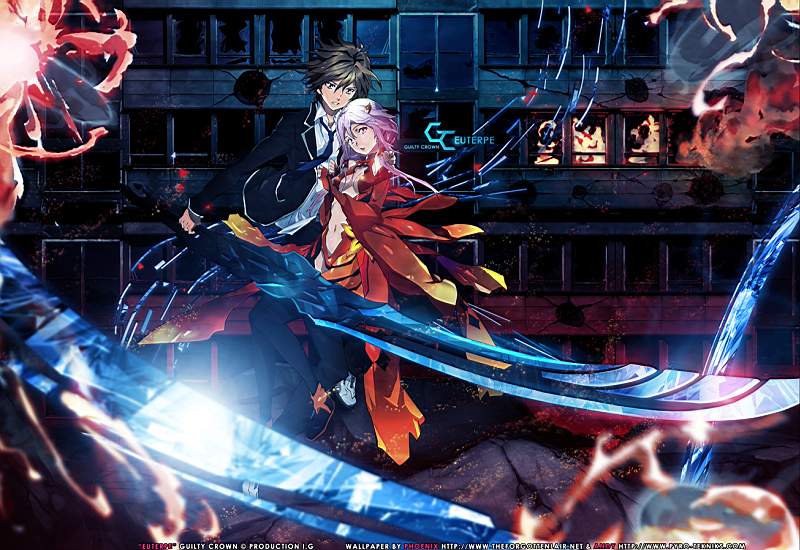 Постер Guilty Crown 1