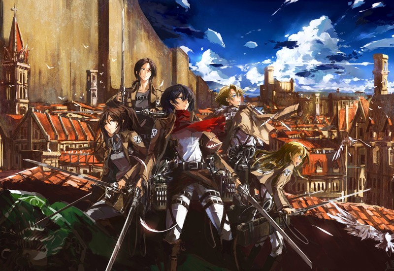 Постер Shingeki no Kyojin