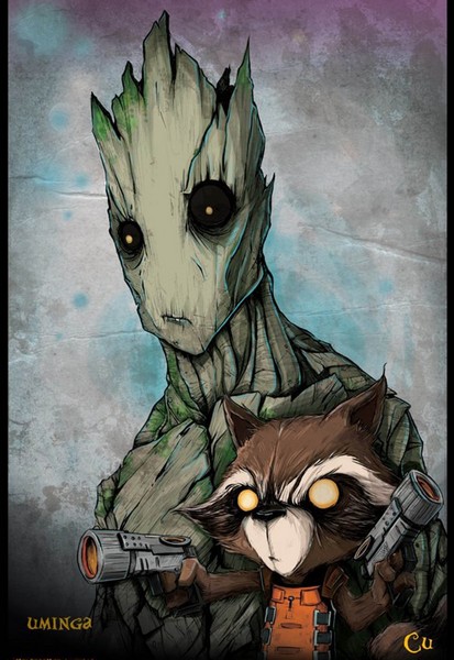 Постер Guardians of Galaxy