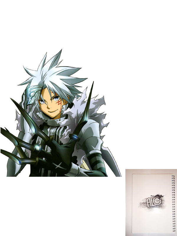 D-gray man тетрадь на пружине