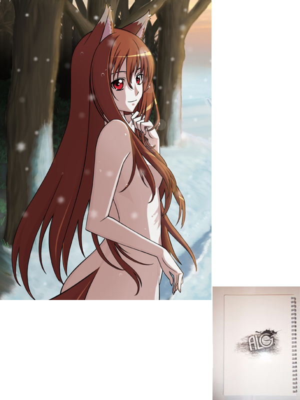Spice & Wolf тетрадь на пружине