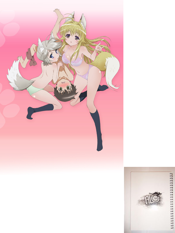 Kanokon тетрадь на пружине