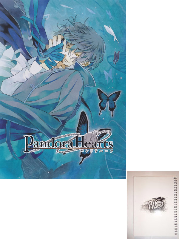 Pandora Hearts тетрадь на пружине