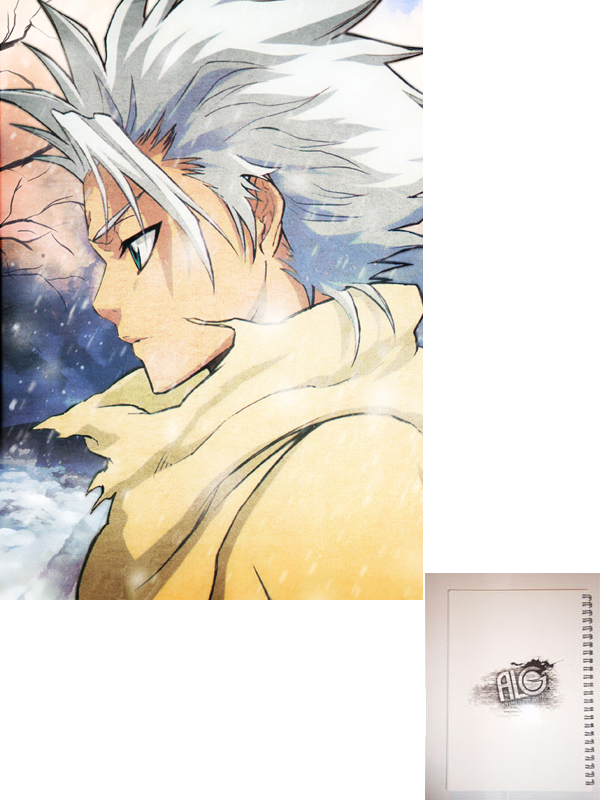 Bleach тетрадь на пружине