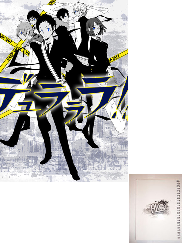 Durarara!! тетрадь на пружине