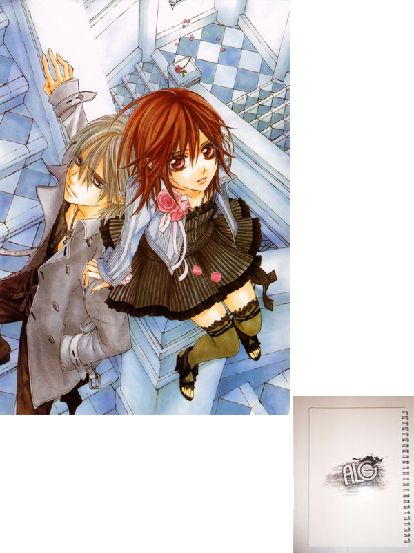 Vampire Knight тетрадь на пружине