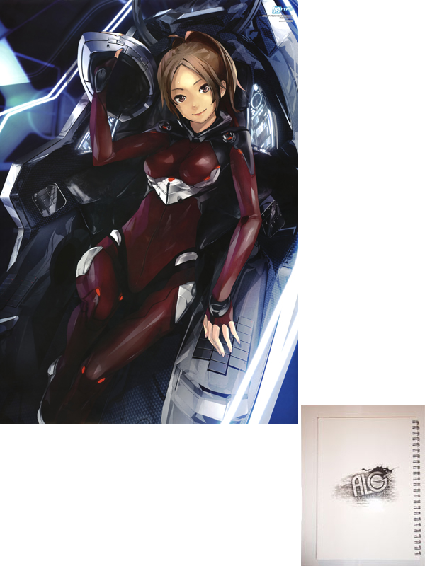 Anime тетрадь на пружине