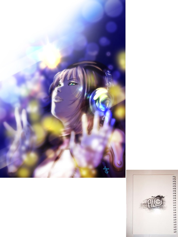 Anime тетрадь на пружине