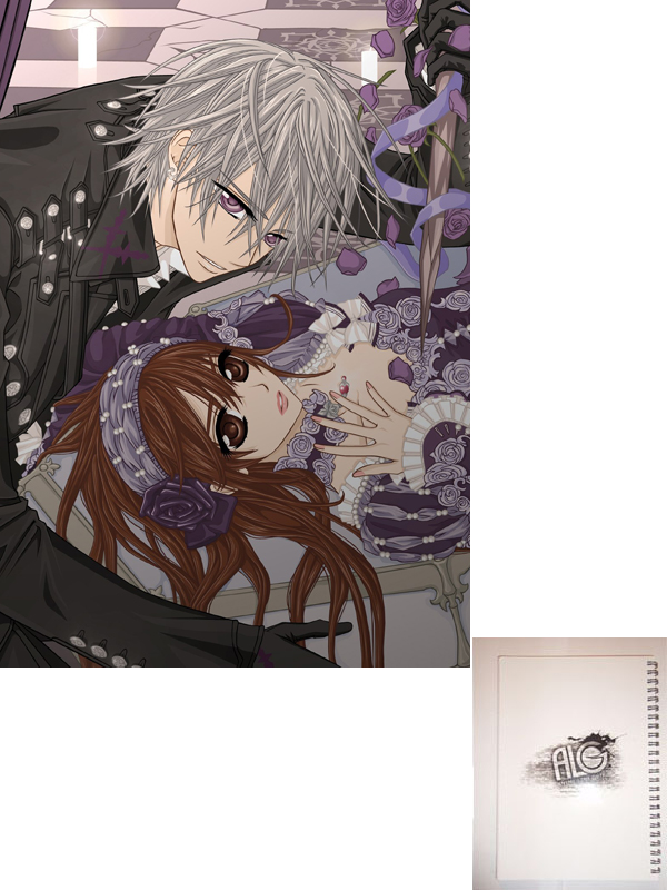 Vampire Knight тетрадь на пружине