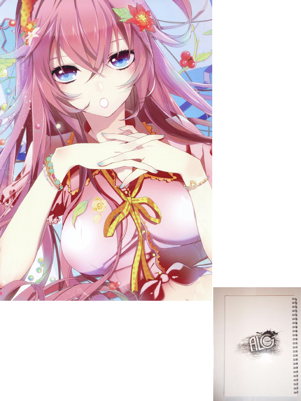 Vocaloid Megurine Luka тетрадь на пружине