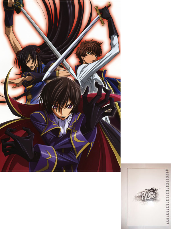 Code Geass тетрадь на пружине