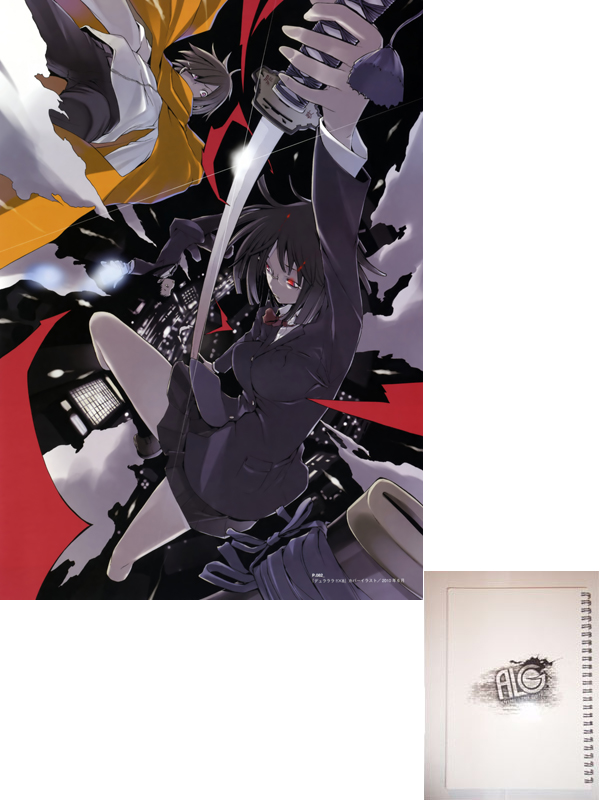 Durarara!!! тетрадь на пружине