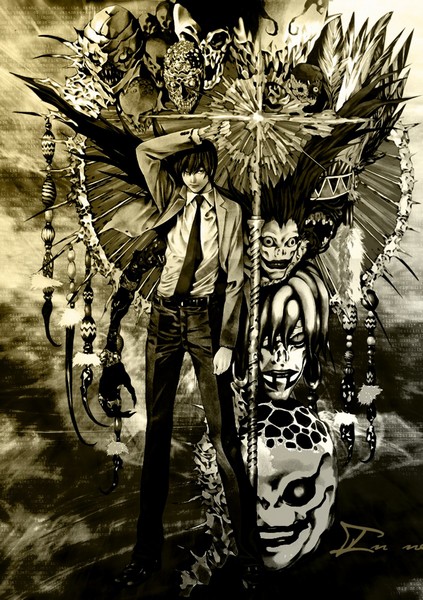 Death Note тетрадь на пружине