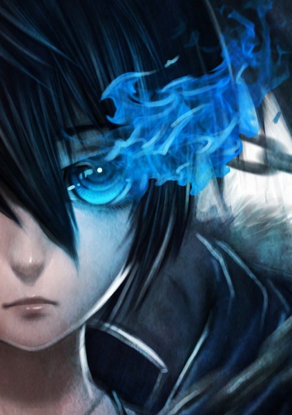 Black Rock Shooter тетрадь на пружине