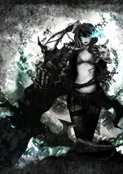 Black Rock Shooter тетрадь на пружине