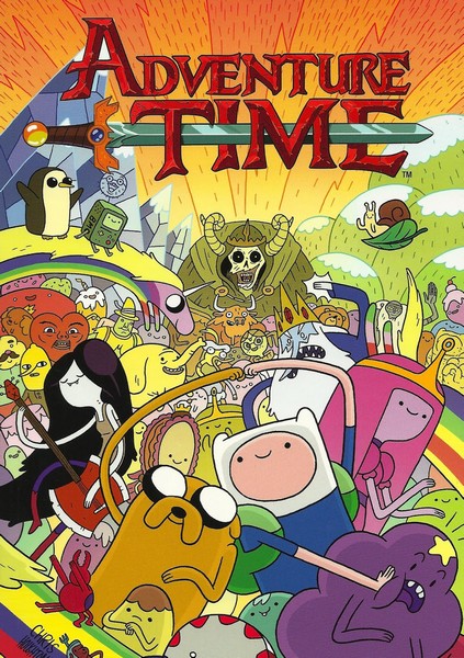 Adventure Time тетрадь на пружине